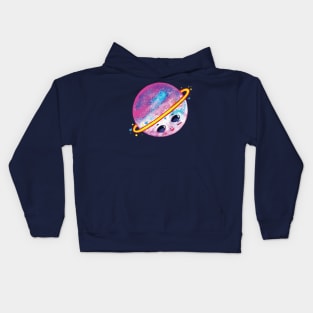 space galaxy Kids Hoodie